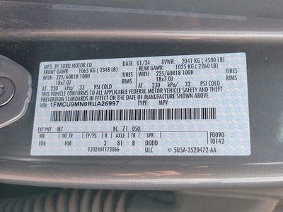 2024 Ford Escape ST-Line