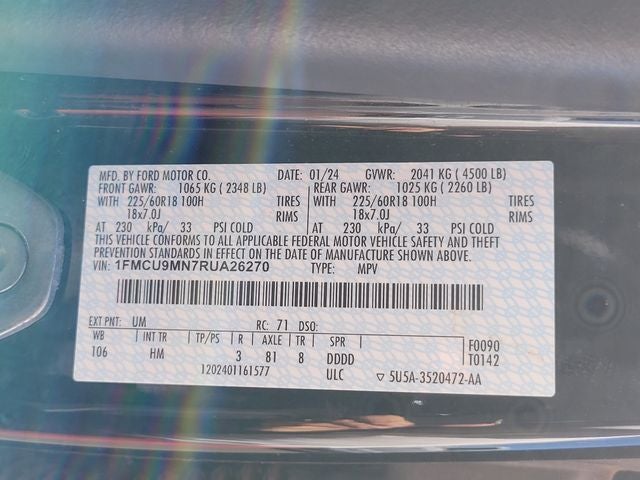 2024 Ford Escape ST-Line