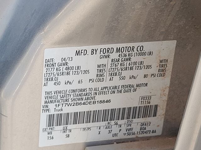 2013 Ford F-250 Lariat