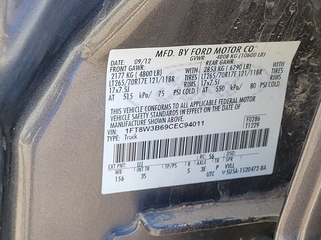 2012 Ford F-350SD XLT