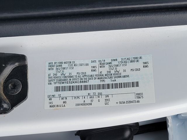 2019 Ford F-150 XLT