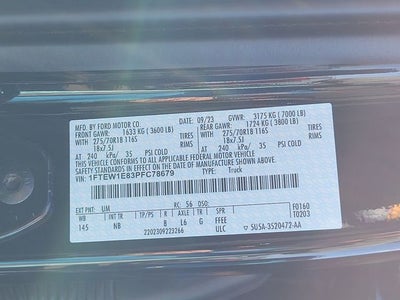 2023 Ford F-150 Tremor