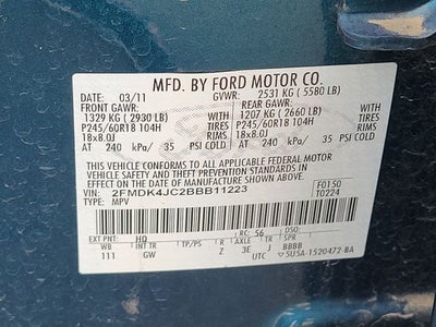 2011 Ford Edge SEL