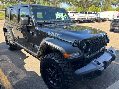 2025 Jeep Wrangler 4xe Willys 4xe