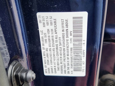 2020 Honda CR-V Hybrid EX-L