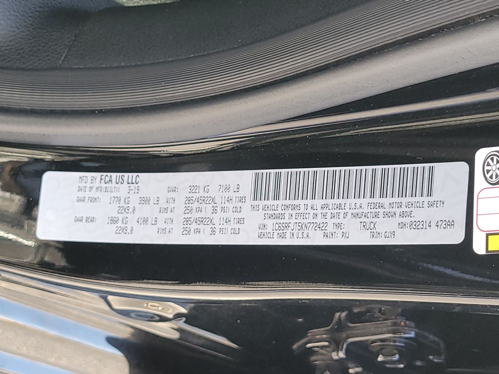 2019 RAM 1500 Laramie