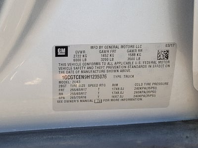 2017 Chevrolet Colorado LT