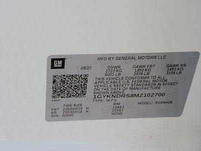 2021 Cadillac XT5 Premium Luxury