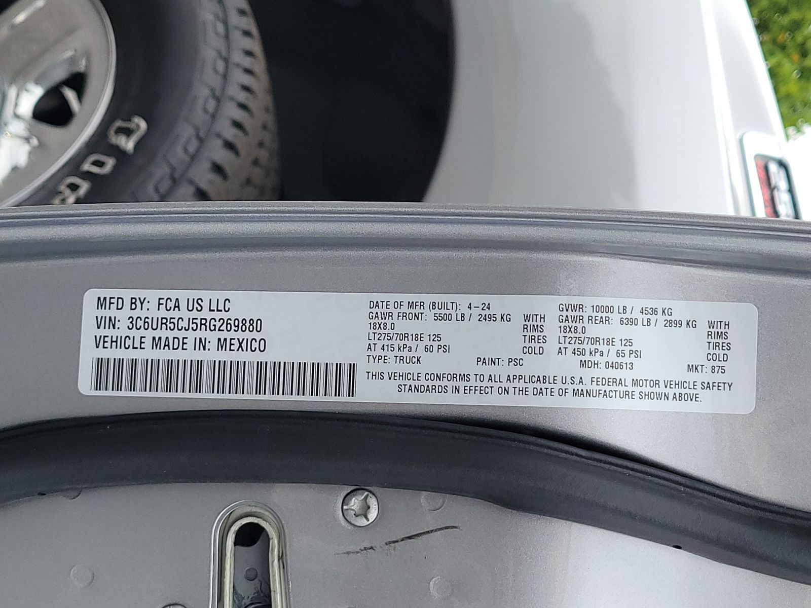 2024 RAM 2500 Tradesman