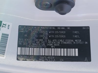 2023 Toyota Highlander Platinum