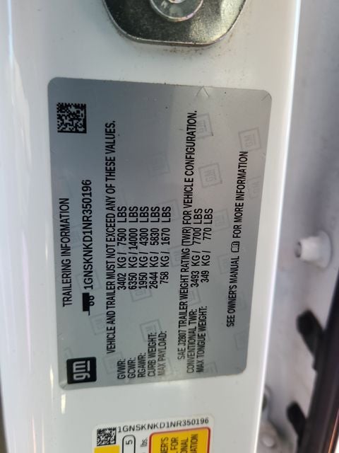 2022 Chevrolet Tahoe LT