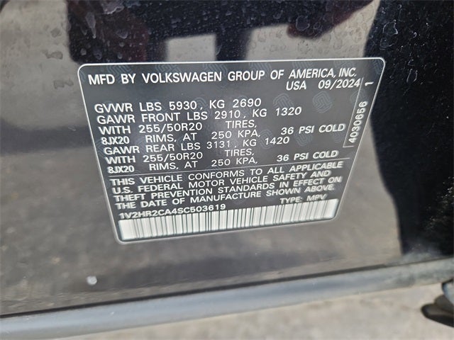 2025 Volkswagen Atlas 2.0T SE w/Technology