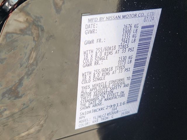2024 Nissan Pathfinder SV