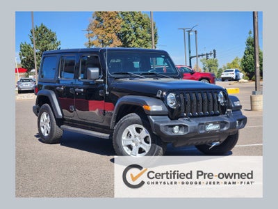 2022 Jeep Wrangler Unlimited Sport S