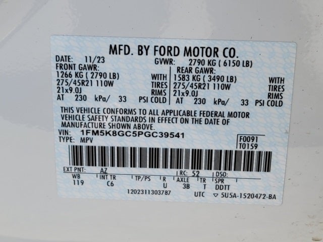 2023 Ford Explorer ST