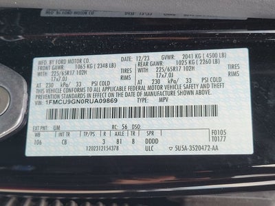 2024 Ford Escape Active
