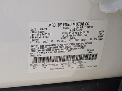 2024 Ford Explorer Timberline