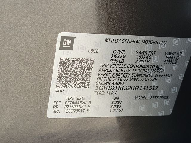 2019 GMC Yukon XL Denali