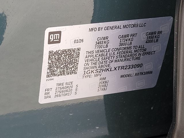 2026 GMC Yukon XL AT4