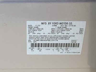 2023 Lincoln Nautilus Reserve