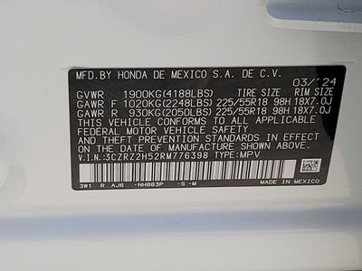 2024 Honda HR-V Sport