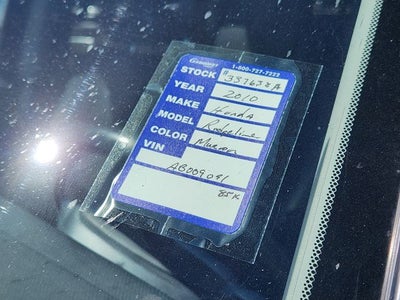 2010 Honda Ridgeline RTL