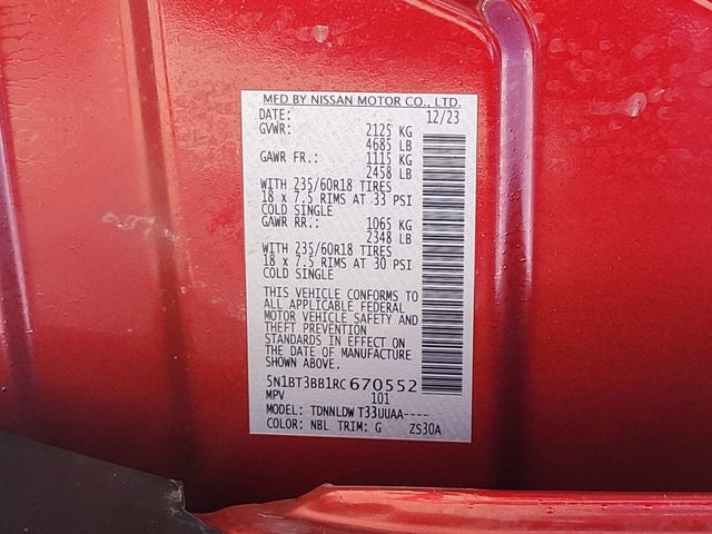 2024 Nissan Rogue SV