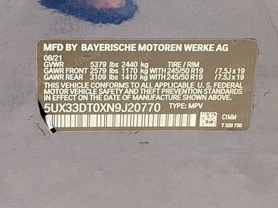 2022 BMW X4 xDrive30i