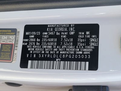 2023 Kia Sorento X-Line S