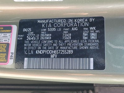 2025 Kia Sportage Plug-In Hybrid X-Line