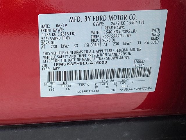 2020 Ford Explorer Limited