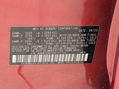 2024 Subaru Outback Limited XT