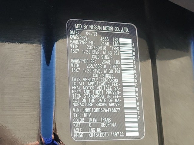 2023 Nissan Rogue SV