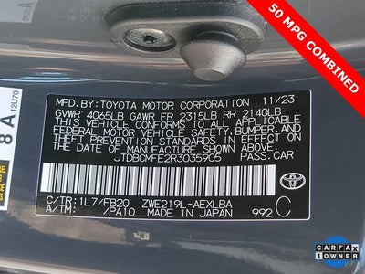 2024 Toyota Corolla Hybrid LE