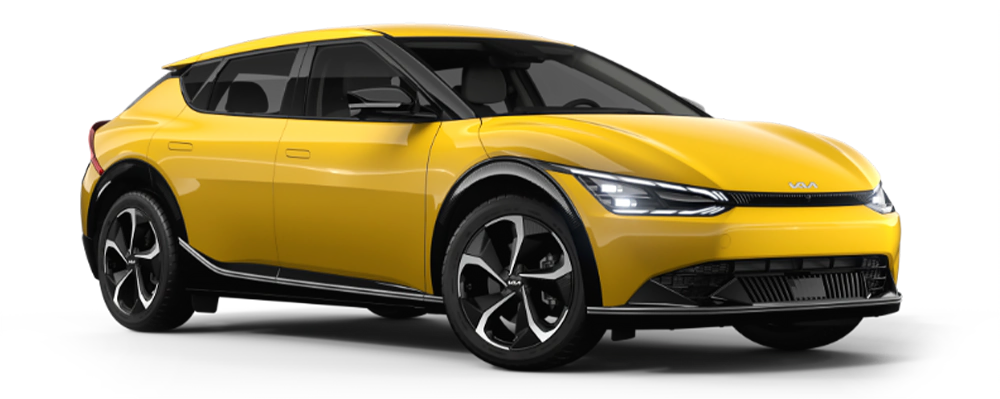 2022 Kia EV6 in Urban Yellow with Black/Black interior | Fort Collins Kia in Fort Collins CO